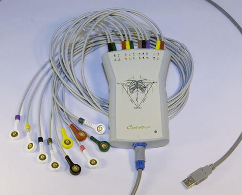 Wireless ECG Machine For Cardiology Diagnosis Stress Test ECG Recorder with treadmill or ergometers