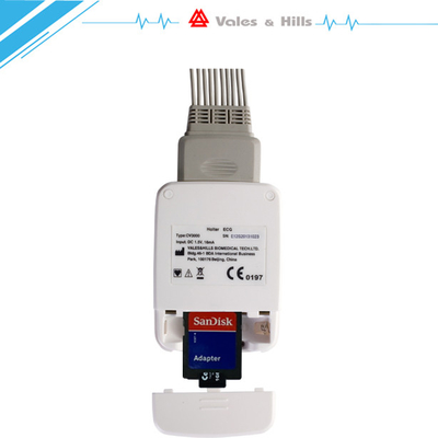 Smart tenuto in mano 24 registratori di Holter ECG di ora con la certificazione del CE, CV3000