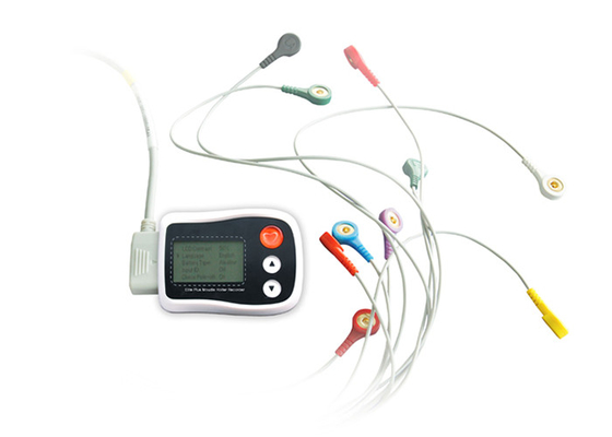 Monitor LCD di Holter dello schermo di visualizzazione e software di analisi di ECG 24 ore di tempo record