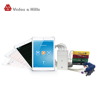 Macchina senza fili del cellulare ECG del collegamento dell'IOS con tecnologia di Bluetooth 4,0
