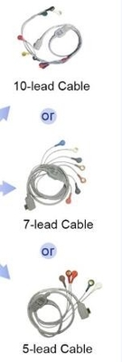 Cavo leggero astuto della connessione USB degli accessori professionali di Ecg per cavo 12 cavi/3