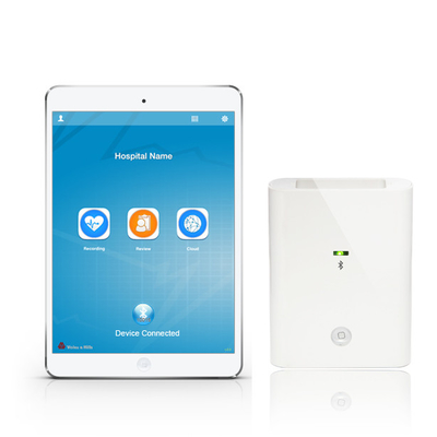 Macchina portatile della casa ECG con scatola senza fili bianca/astuta di Bluetooth