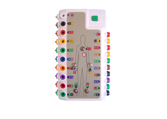 Simulatore paziente della Connessione Bluetooth ECG dell'IOS per il monitor di bianco di fibrillazione atriale