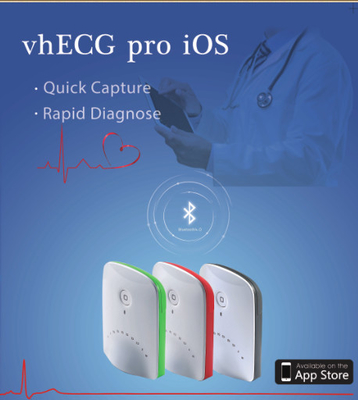 Macchina di IPad ECG della Connessione Bluetooth con i registratori astuti dell'elettrocardiografo