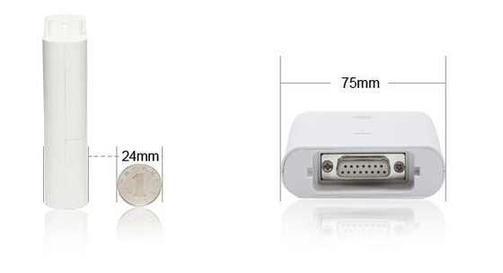 2 risoluzione senza fili della macchina 0.4uV di potere ECG di batterie AA con approvato dalla FDA