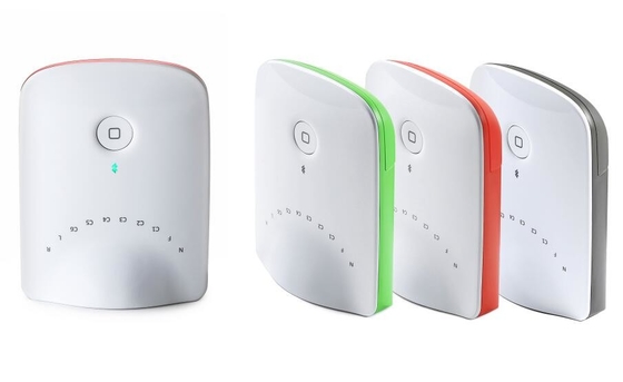 Dispositivo portatile senza fili Bluetooth del monitoraggio di Ecg collegato per l'IOS con la scatola di Smart di tre colori