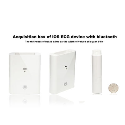 Macchina di plastica tenuta in mano medica di Bluetooth ECG