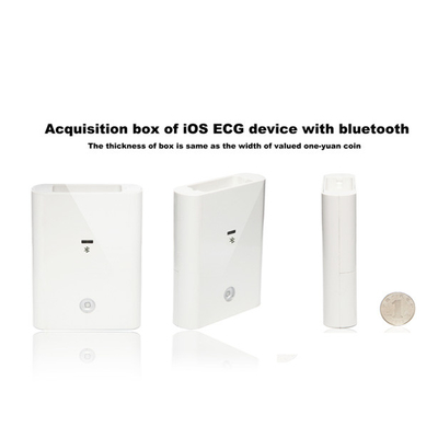 Macchina di plastica tenuta in mano medica di Bluetooth ECG