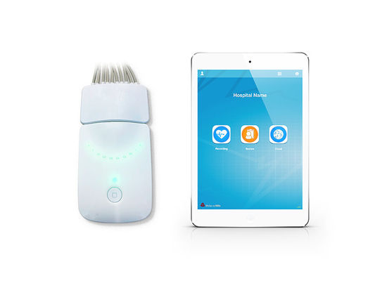 Macchina di riposo di Bluetooth ECG del cavo di Simultenaous 12