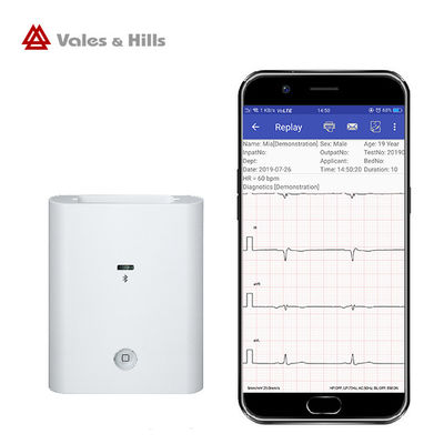 Piccolo sistema bianco Bluetooth di Android della scatola di acquisizione che riposa la macchina di ECG