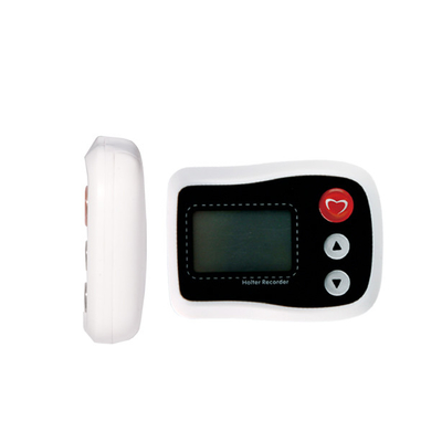 Registratore LCD di Mini White Ambulatory con 12 dispositivi di Holter di Manica 3 e del canale ECG